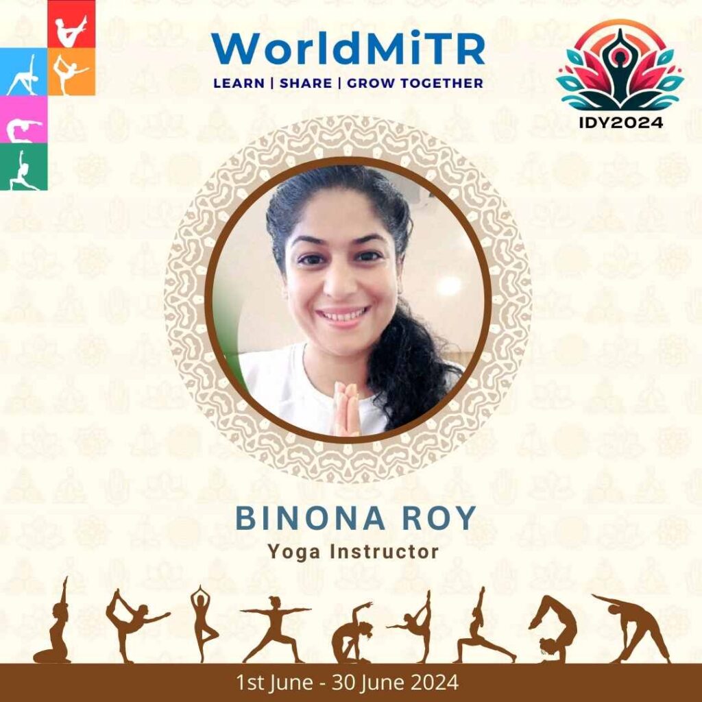 IDY2024 Yoga Instructor: Binona Roy