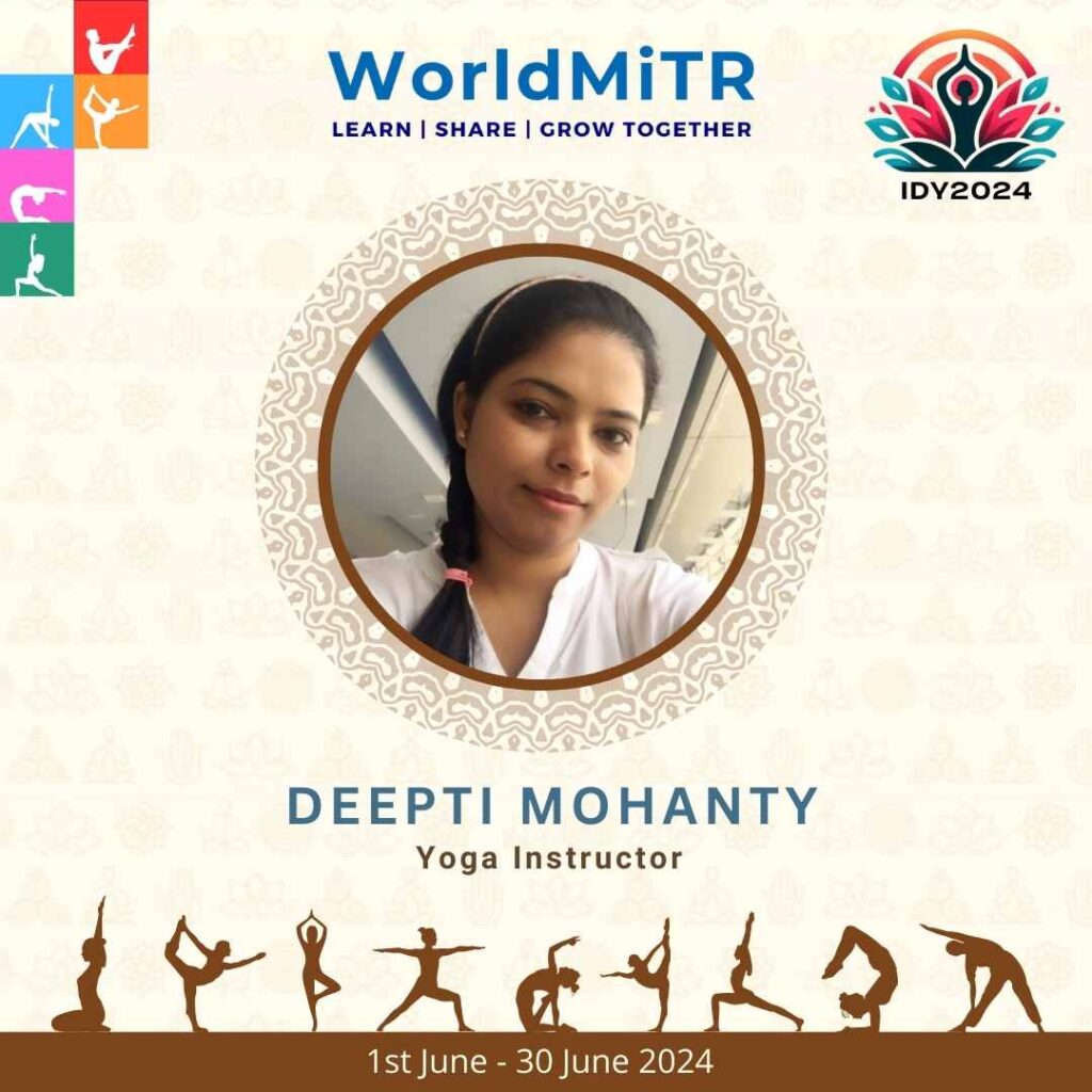 IDY2024 Yoga Instructor: Deepti Mohanty