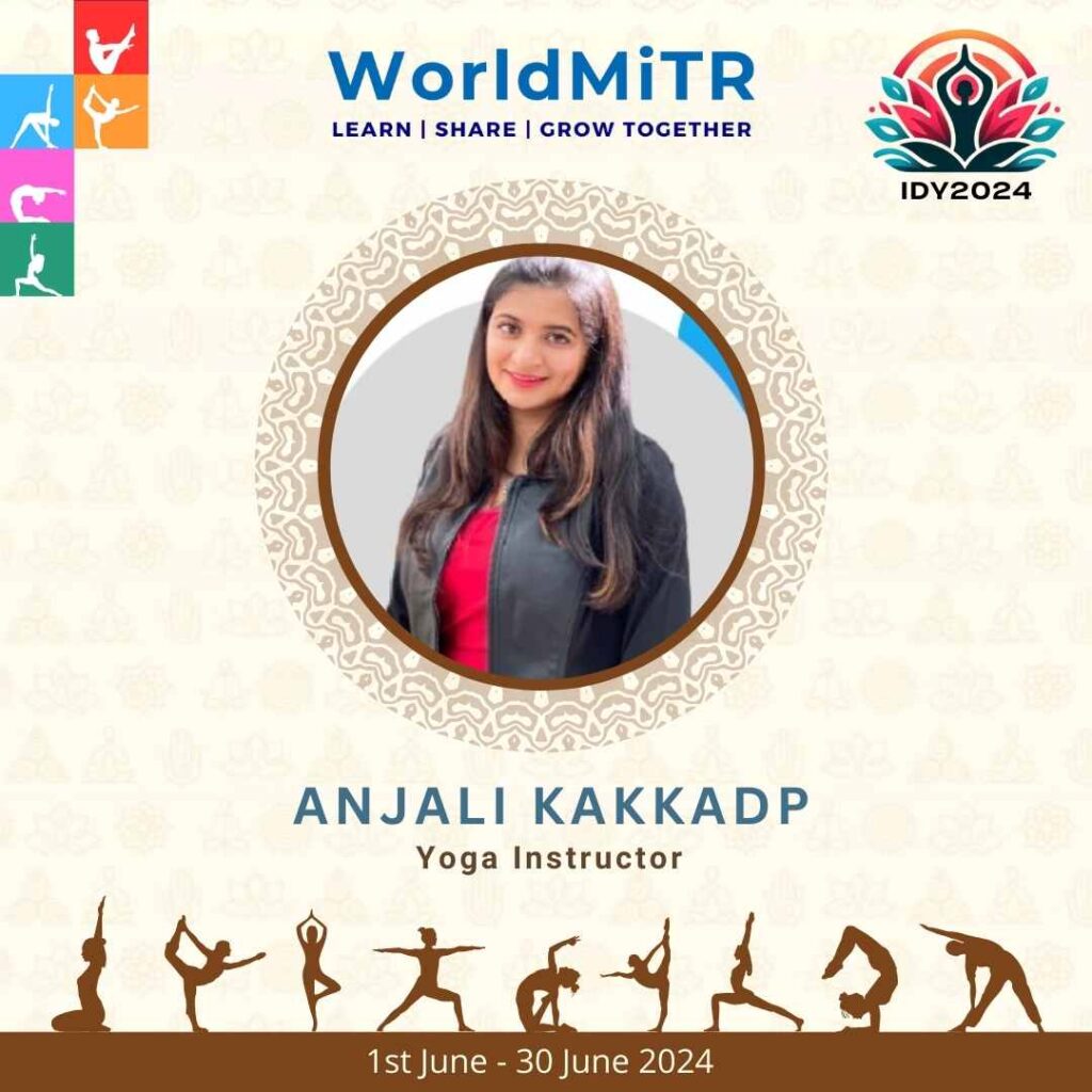 IDY2024 Yoga Instructor: Anjali Kakkadp