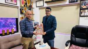 Sardar150: Inspiring Youth & Education – A Thoughtful Meeting with Dr. Sanjay, Principal of HACC, Ahmedabad