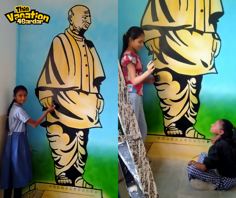 Vacation4Sardar , Sardar@150 , PM Shree Bopal Primary School