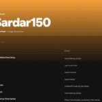 Sardar150 Playlist Launched on Spotify!